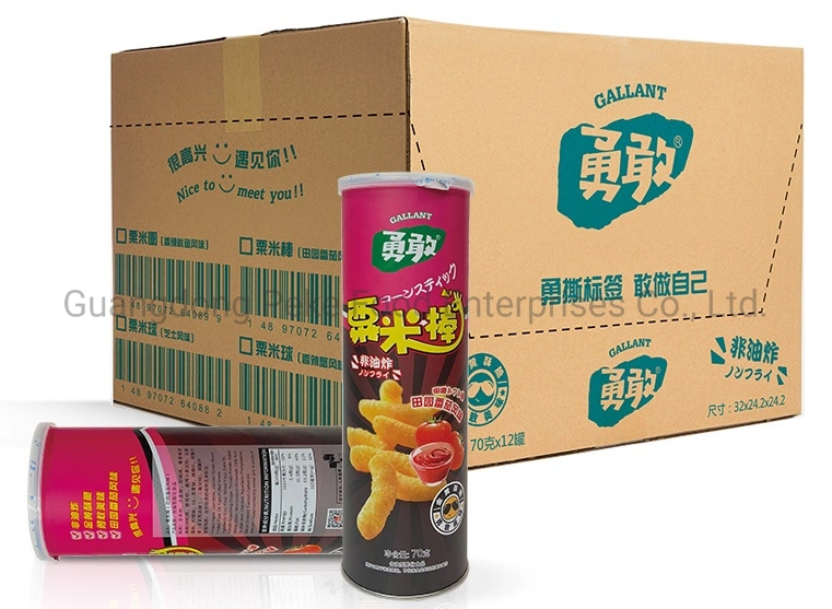 Snacks de Milho Assados para Marca Própria