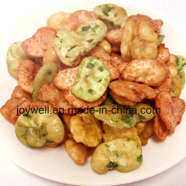 Curry de Algas Marinhas Sabor Camarão Chips de Fava de Feijão Broad Snacks Certificado Kosher Halal