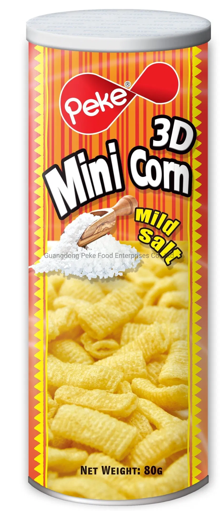 Alimentos Mercearia FMCG Lanches Lanche de Milho Extrudado Lanches Mais Saudáveis Lanches em Forma de Travesseiro
