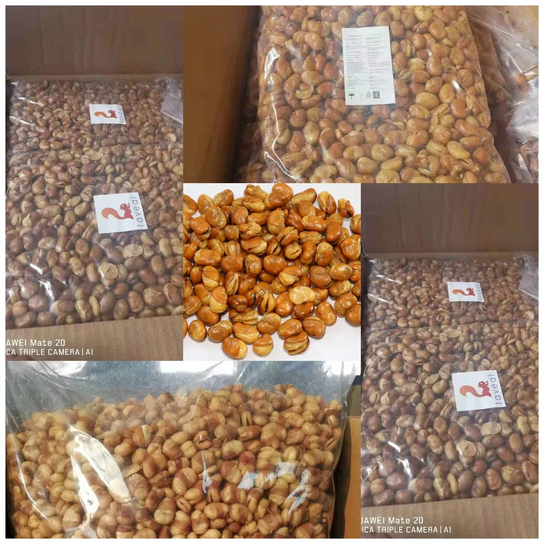 Favas fritas crocantes da China