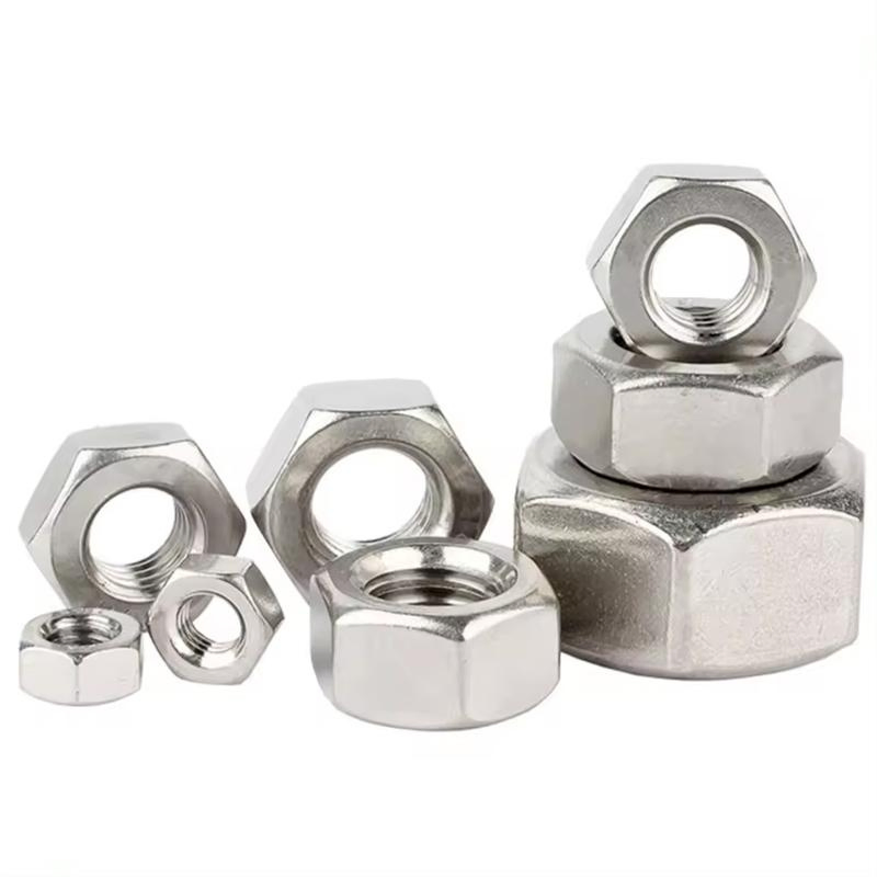 China Fixador ASME / ANSI 18.2.2 M10 DIN 934 Parafuso de Latão Carbono Aço Inoxidável Porca M12 Porca Hexagonal Cabeça Hex M8 Preço DIN934