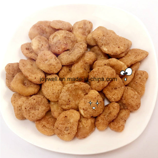 Atum Frito de Feijão Fava com Sabor de Pimenta Preta em Atacado, Serviço OEM em Embalagem a Granel
