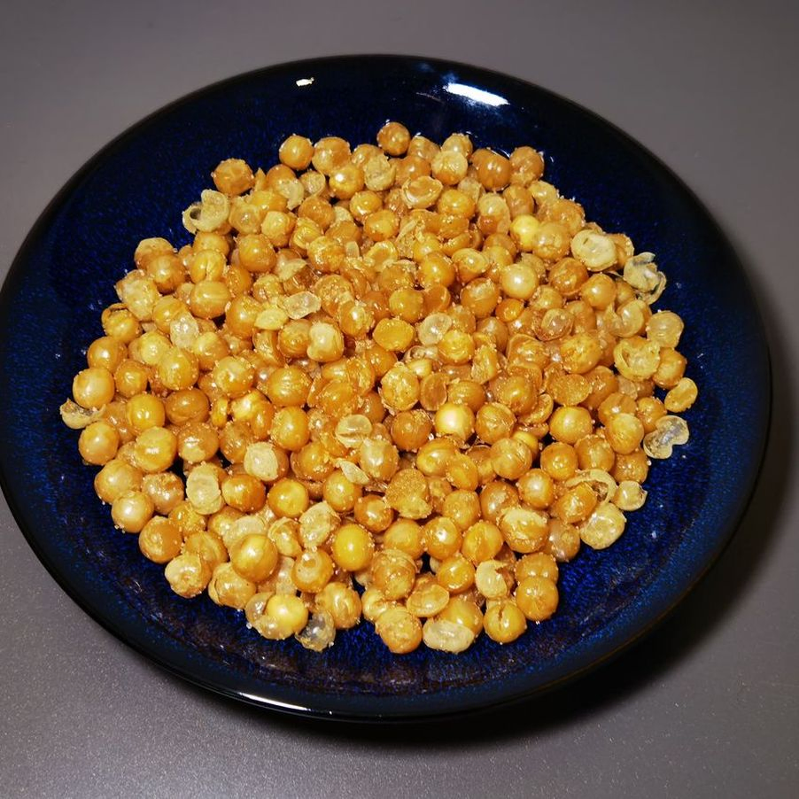 Huangjindou Snacks de Feijão Crocante com Sabor de Ervilha