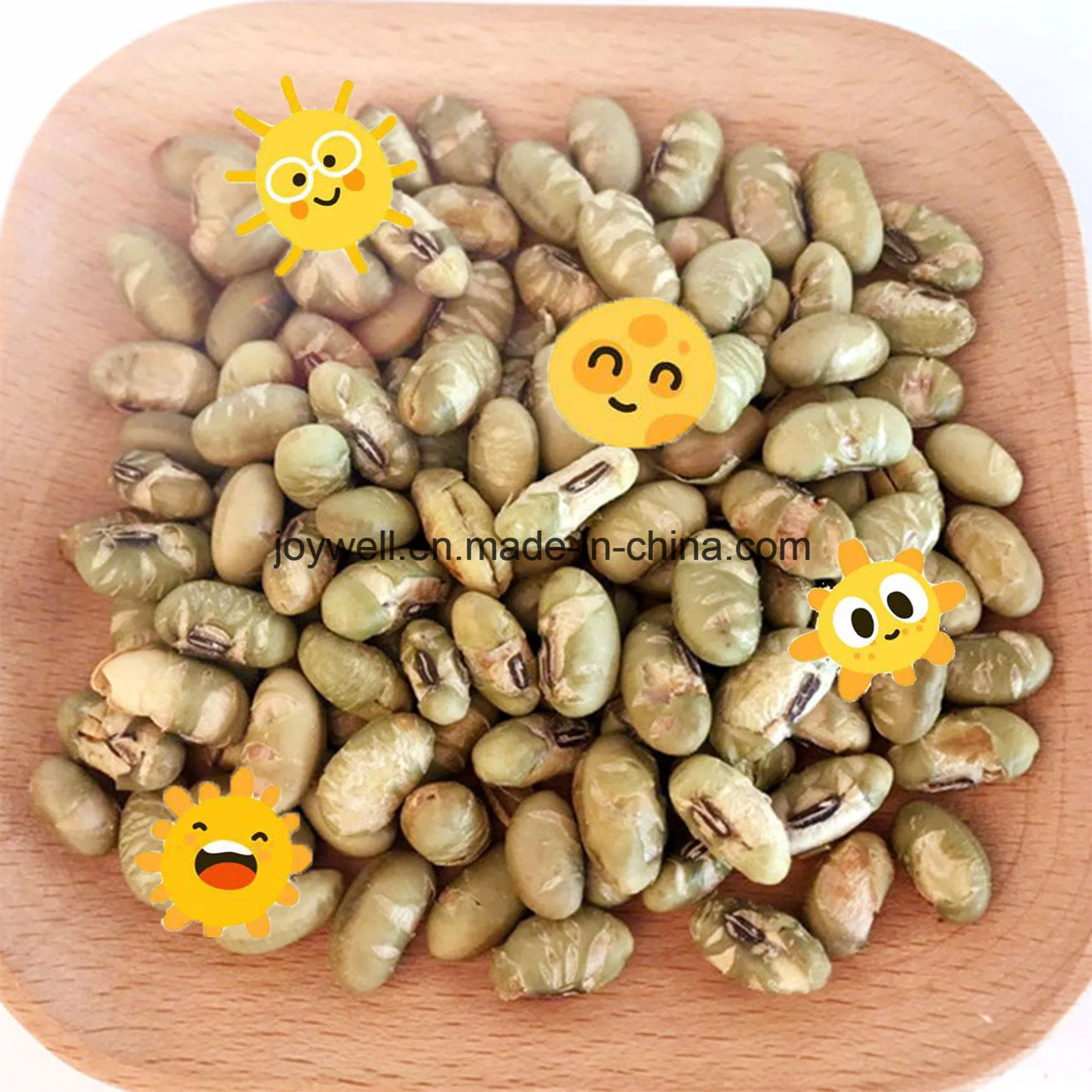 Edamame Amarelo Torrado e Salgado Lanche Popular na Europa
