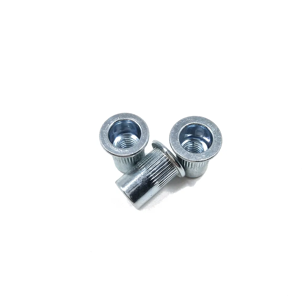 Melhores Vendas para Indústria Porcas Rivet Tipo Knurling Cabeça Plana de Macadâmia