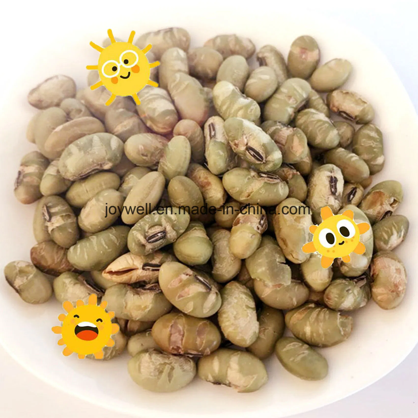 Edamame Amarelo Torrado e Salgado Lanche Popular na Europa