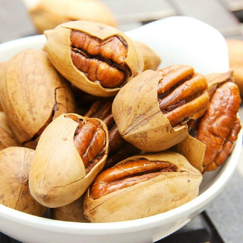 Lanches de Nozes Saudáveis Sabor de Leite Orgânico Pecan Torrado Pecan Descolorido com Preço de Fábrica