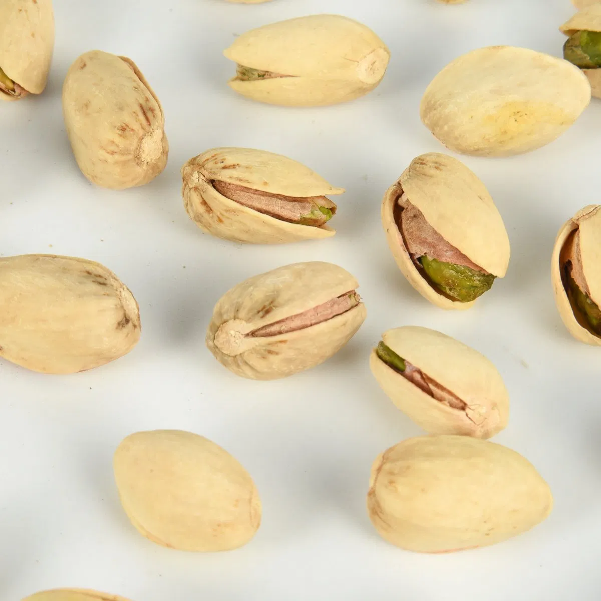 Pistache cru orgânico rico em nutrientes saudáveis