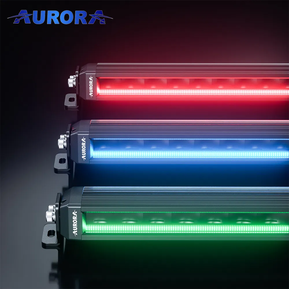Aurora Offroad Driving IP68 LED Light Bar Modular for Car Truck UTV ATV Jeep Light