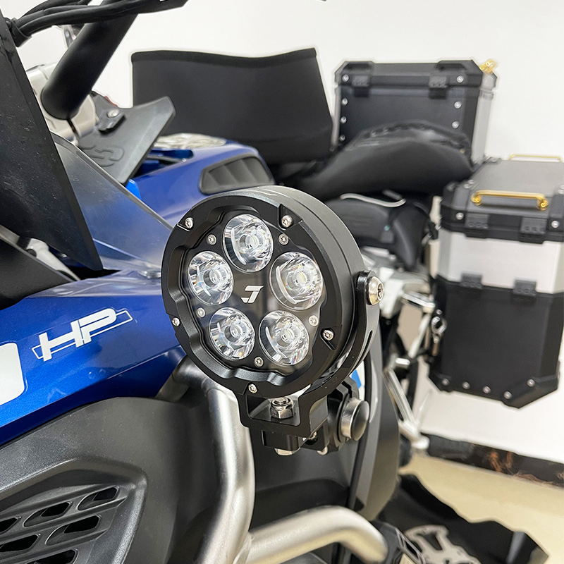 LED Super Bright Motorcycle Headlight High Beam 100W Spotlight White Light Waterproof Lamp