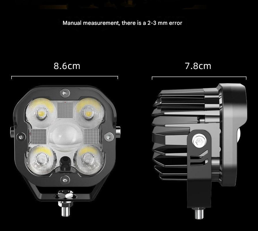 Motorcycle LED Spotlight Paving External High and Low Beam Tangent Lens Electric Car Light LED Strong Light Spotlight Fog