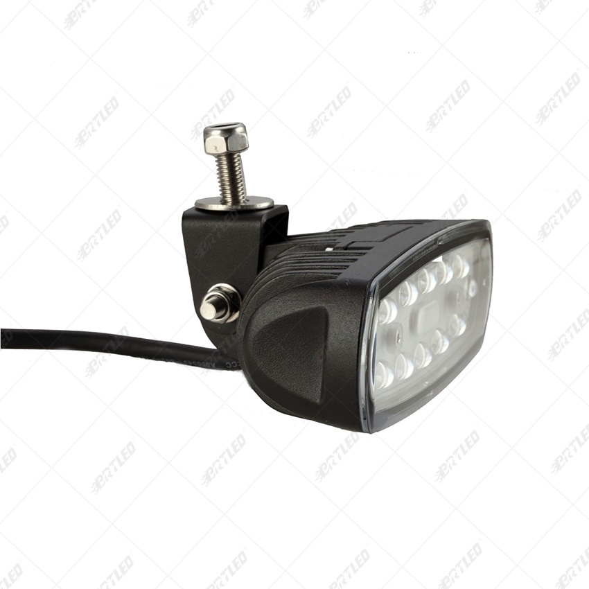 LED Work Light 15W Agricultural Construction Tractor LED Light 5.7 Inch Small Large Beam Oval LED Work Lamp
