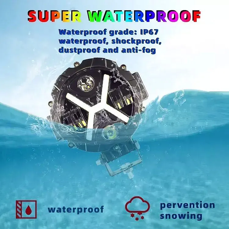 LED Headlight Detail 8