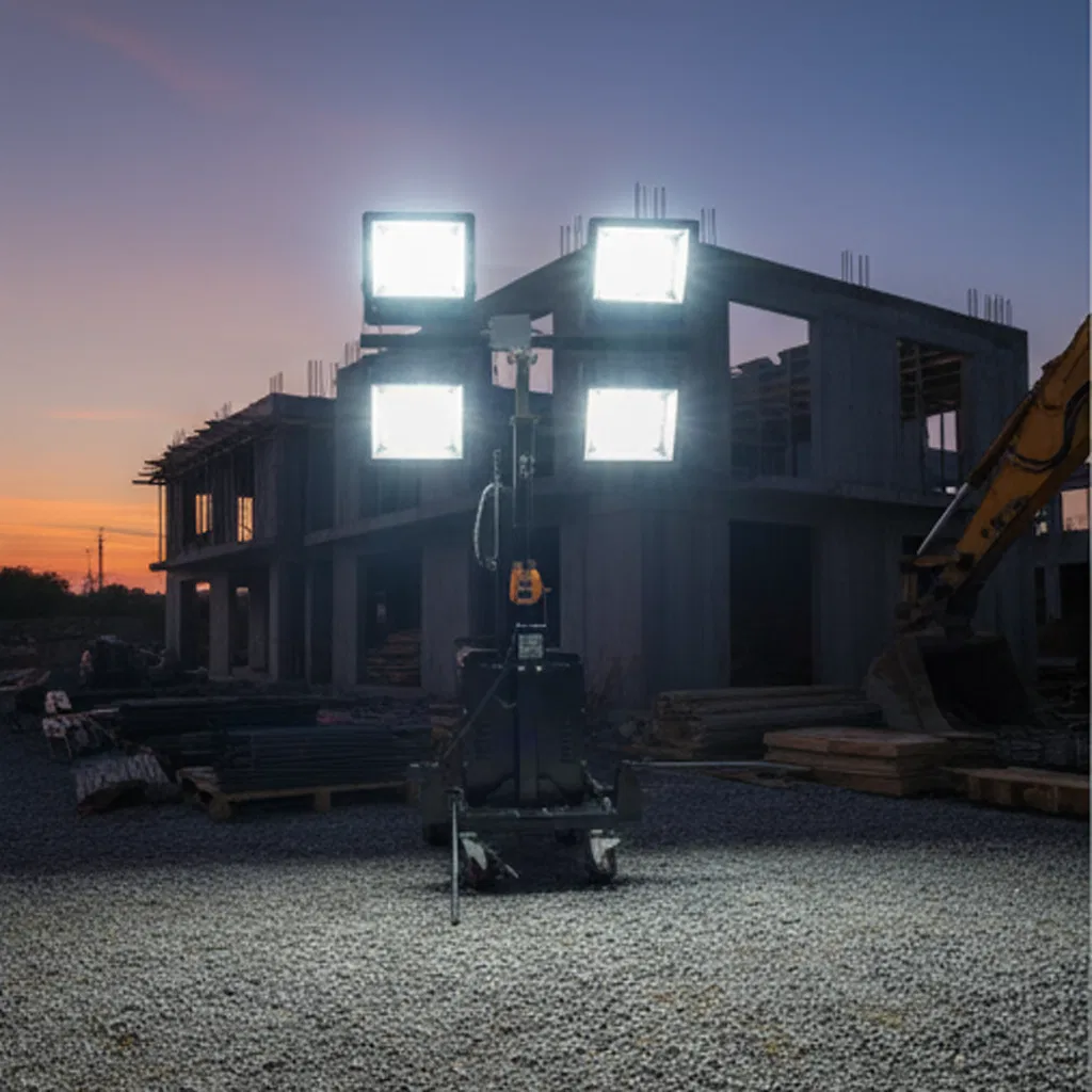 Cool White Wireless Marine Alarm System with Portable Tripod