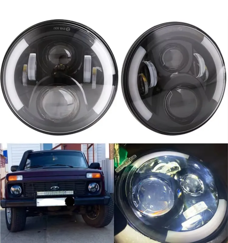 LED Headlight Detail 4