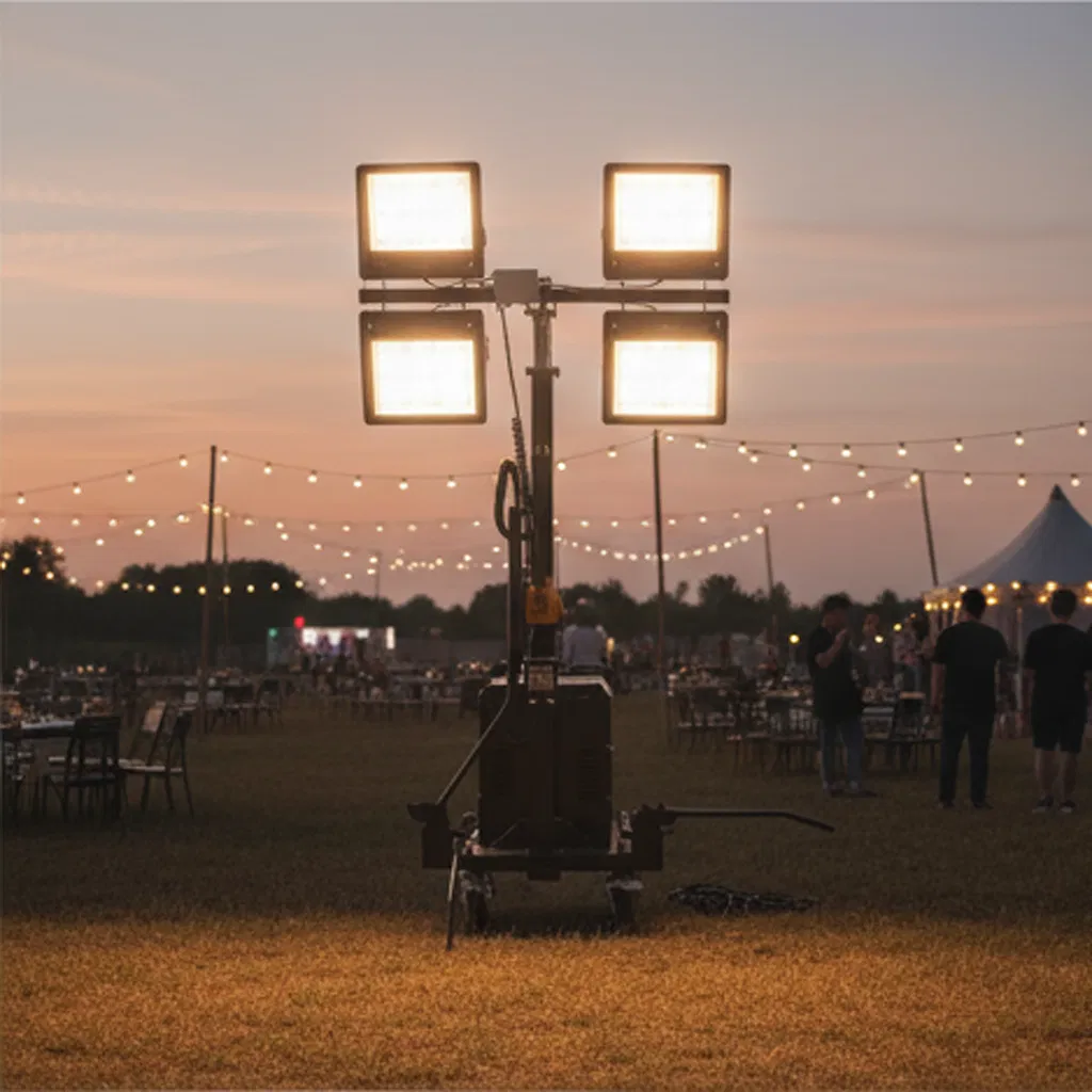 Cool White Wireless Marine Alarm System with Portable Tripod