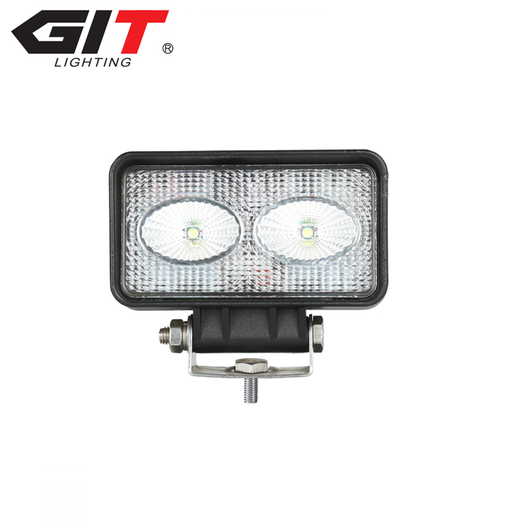 4.5 Inch Flood 20W Rectangular LED Driving Lights for Tractor Equipment Vehicle off Road Backup Boat 4X4 ATV, SUV, UTV