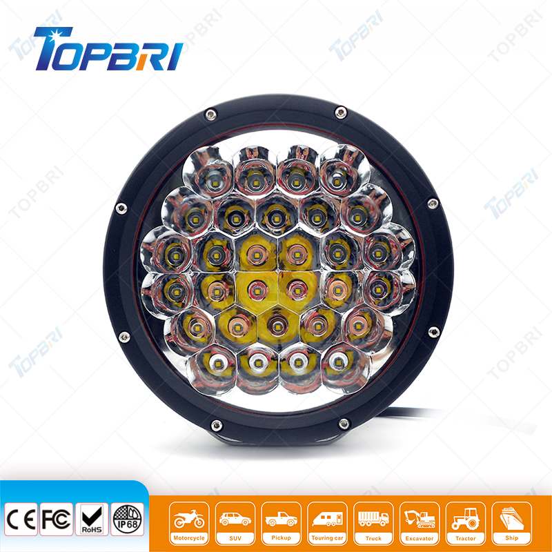 High-Performance 225W LED Offroad Driving Lights for 4X4 Vehicles