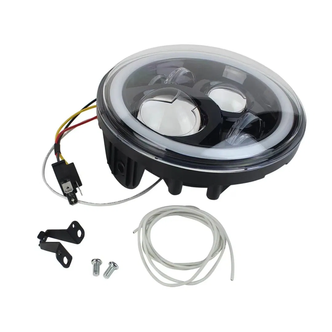 Headlight 7inch Round for Motorcycle Hornet High Low Beam LED Headlight
