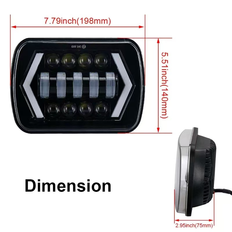 Vehicle Bumper Vehicle Driving Light LED Spot Work Light Pod for 4X4 Jeep off Road Universal