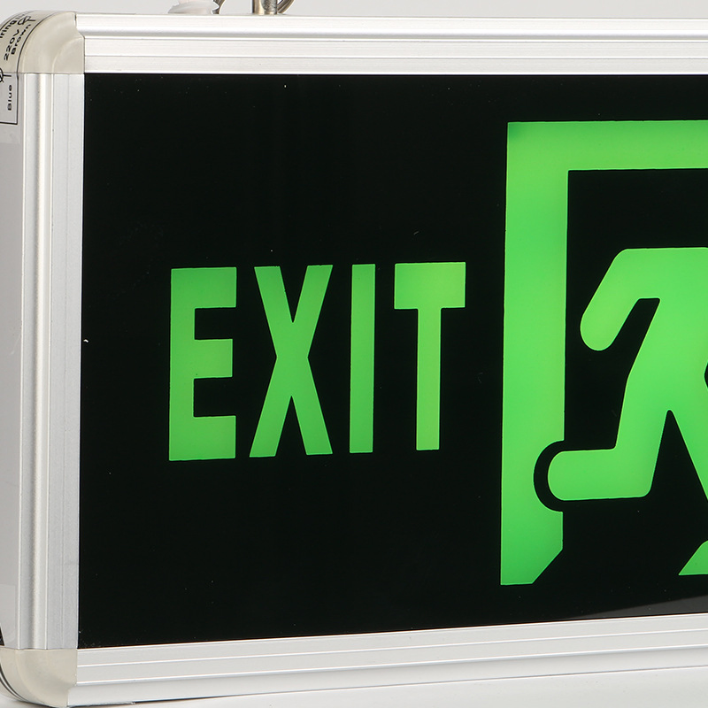3W Fire Exit Hanging Sign Passage LED Emergency Evacuation Sign Light