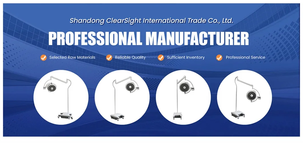 Vertical LED Shadowless Lamp