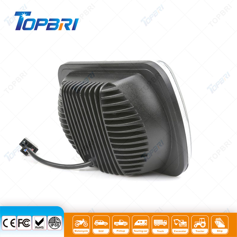 High-Low Beam 45W Auto Car LED Headlight for Truck Motorcycle