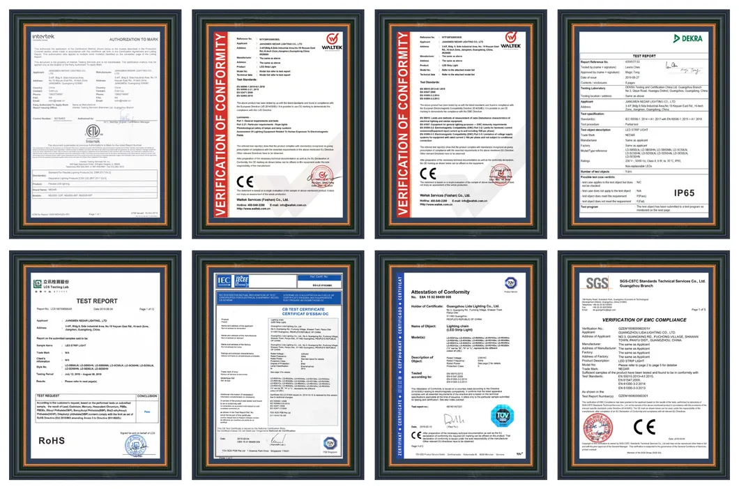 Certifications