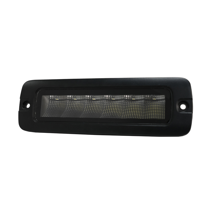 IP68 Waterproof 6in 60W LED Bumper Work Lightbar Flush Mount for 4X4 Truck off Road