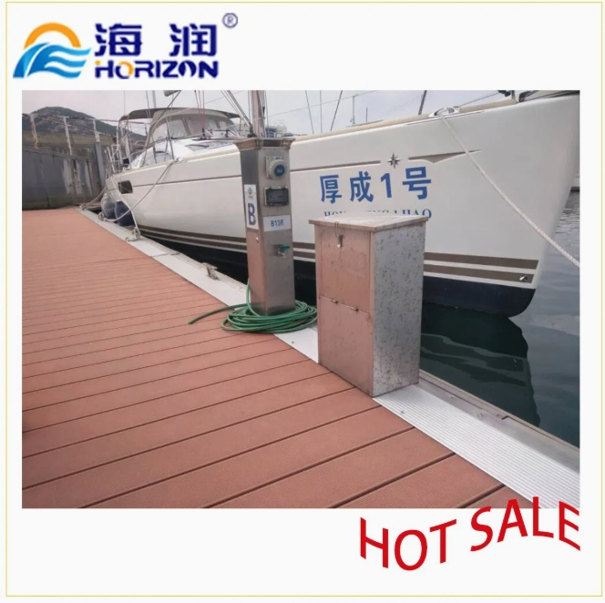 Smart Marine Service Pedestal System - Power/Water/USB with Metering Capability