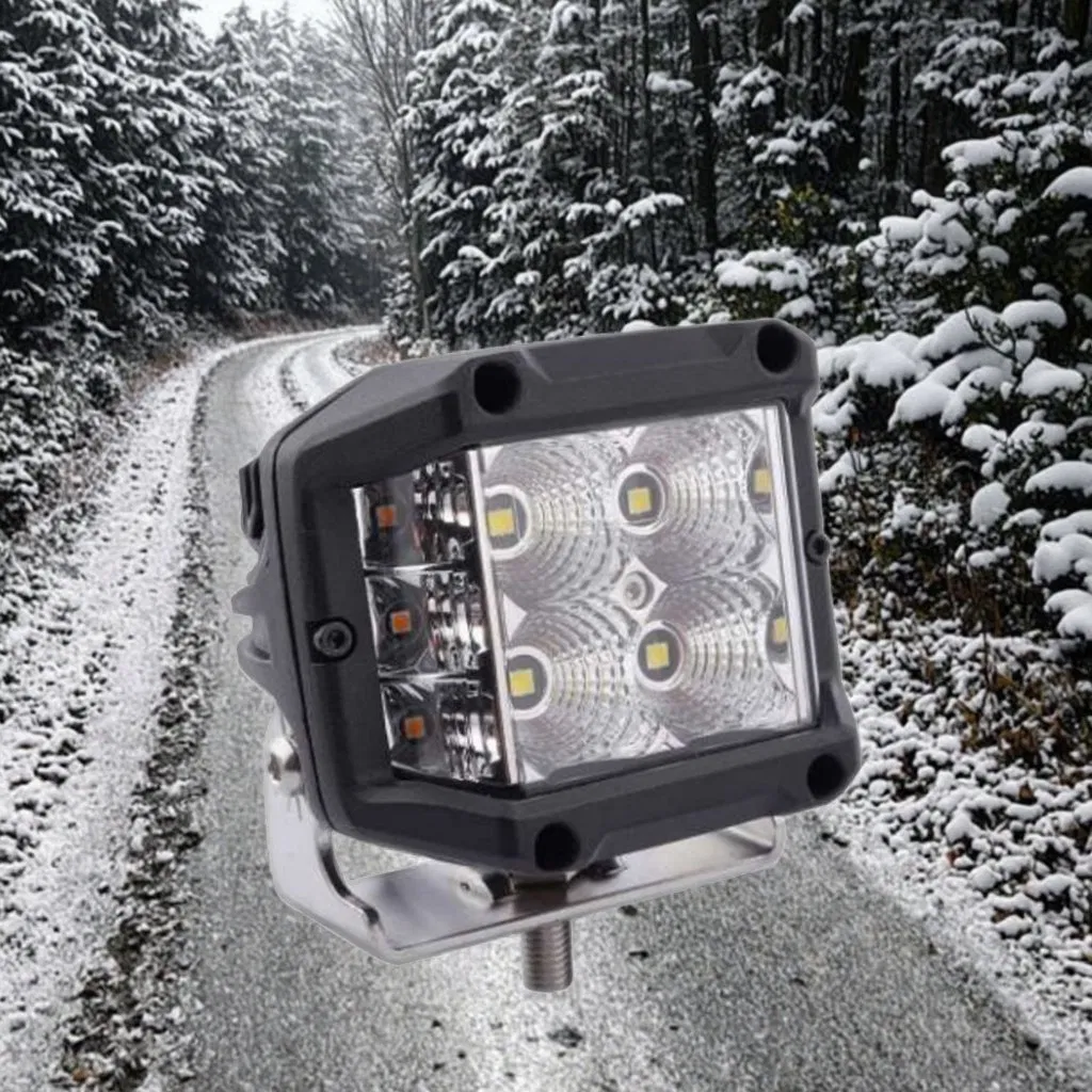 Pickup Truck Spot Lamp Offroad LED 4X4 Driving Work Fog Light Motorcycle Marine Moving Headlight