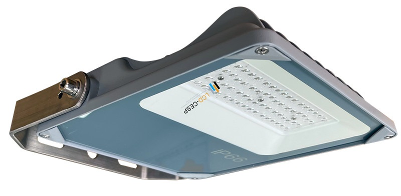 LED High Mast Light High Lumen Flood Lights Waterproof IP66 Floodlight 150 Watt, 100 PLC Control System Dimmer Total 2175000lm Group Outdoor Floodlights