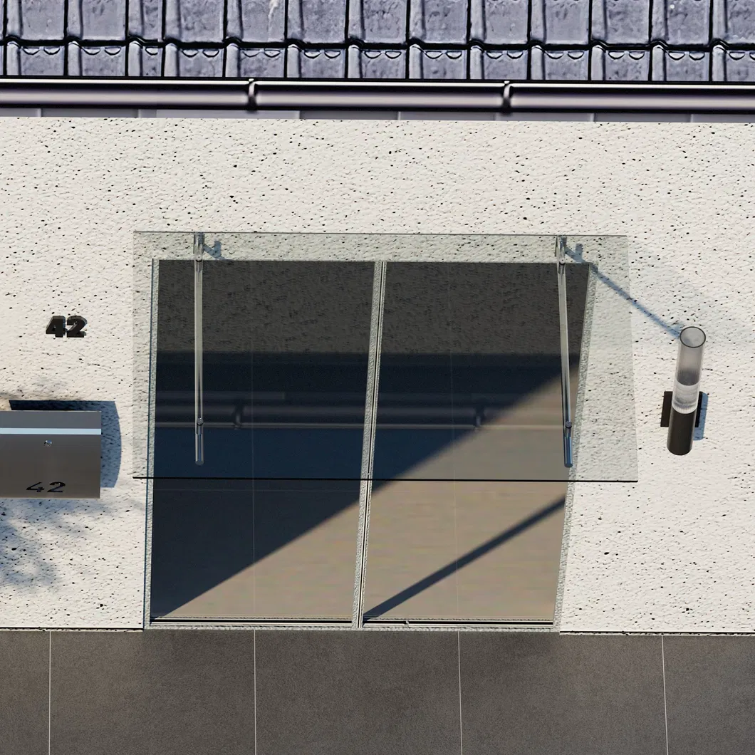 Frameless Glass Door Canopy System 3