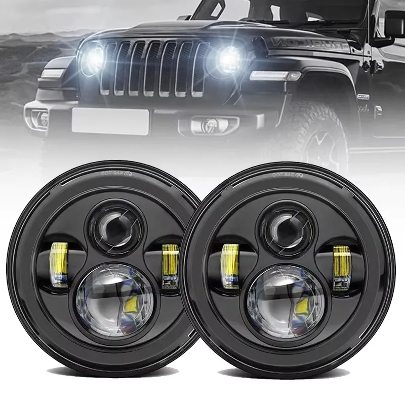 LED Headlight Detail 6