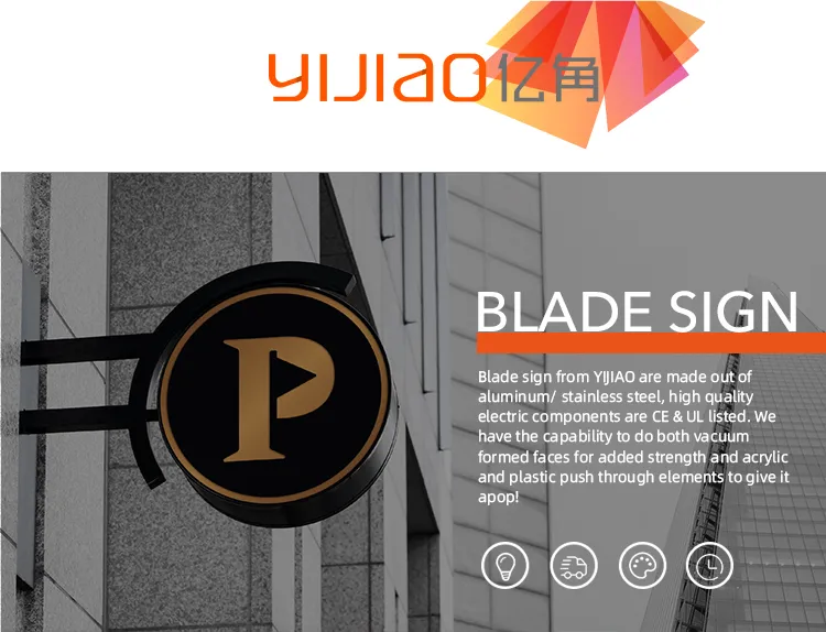 Blade Sign LED Light Box