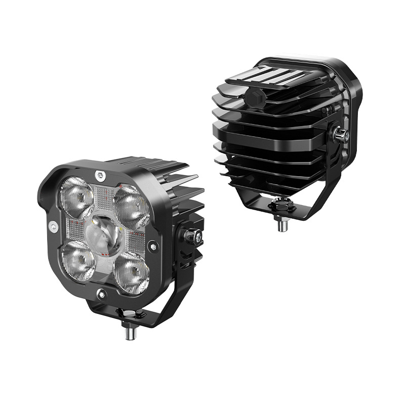 Motorcycle LED Spotlight Paving External High and Low Beam Tangent Lens Electric Car Light LED Strong Light Spotlight Fog