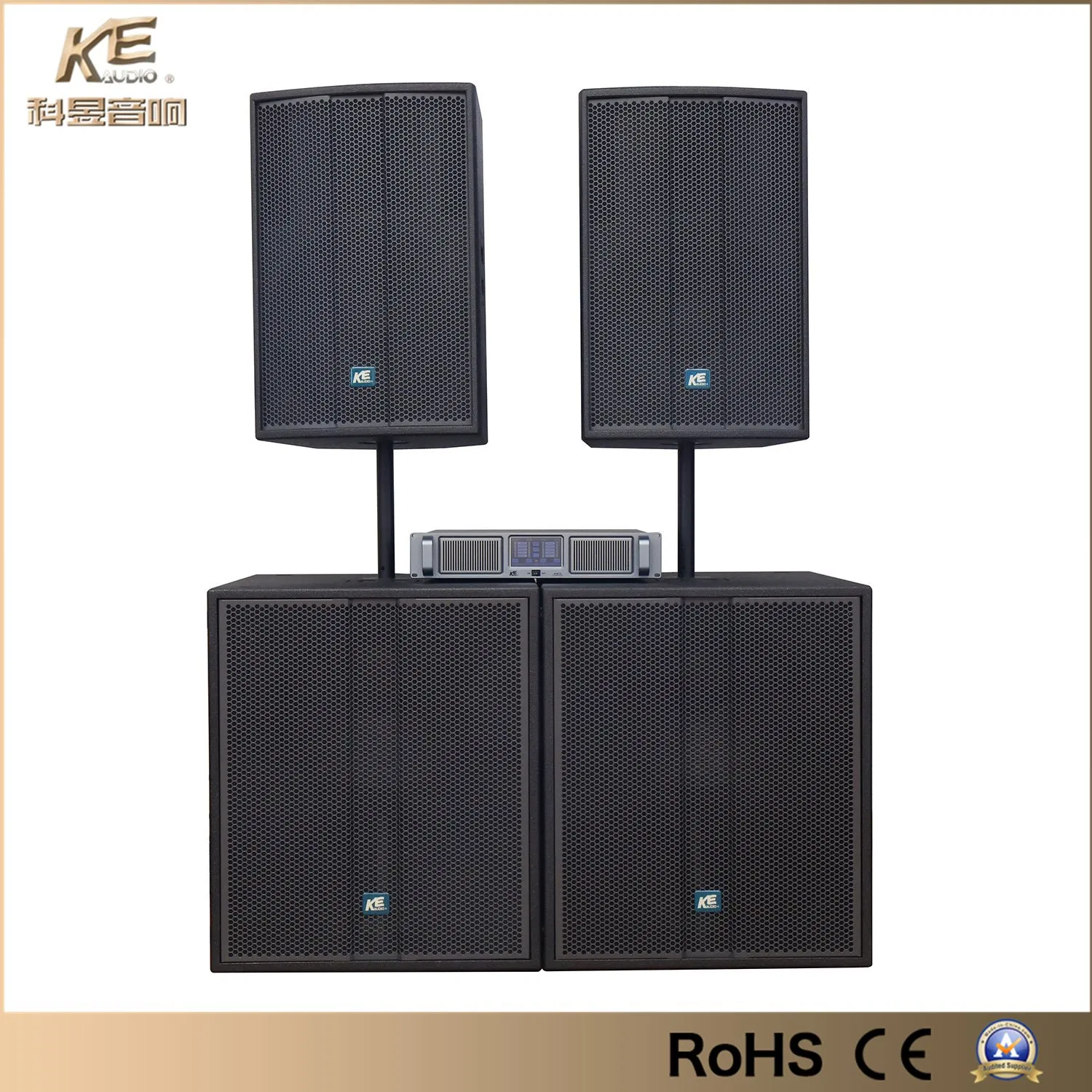 LED Screen Touch Ke Intelligent Control of Audio System DSP