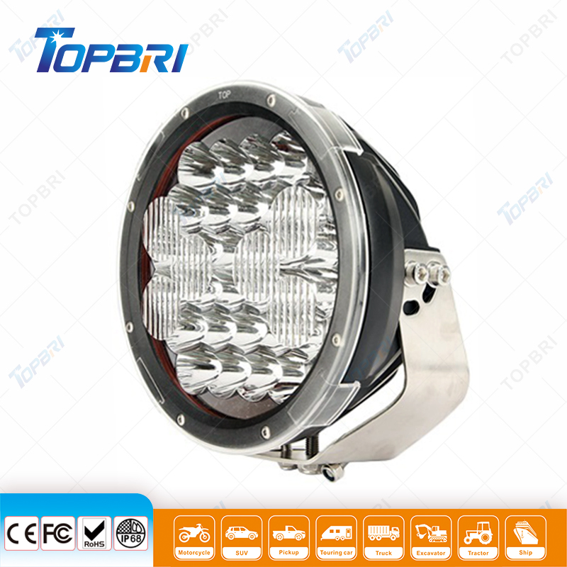 High-Performance 225W LED Offroad Driving Lights for 4X4 Vehicles