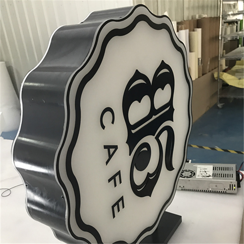 Specialty Blade Sign LED Projection Light Box for Advertising