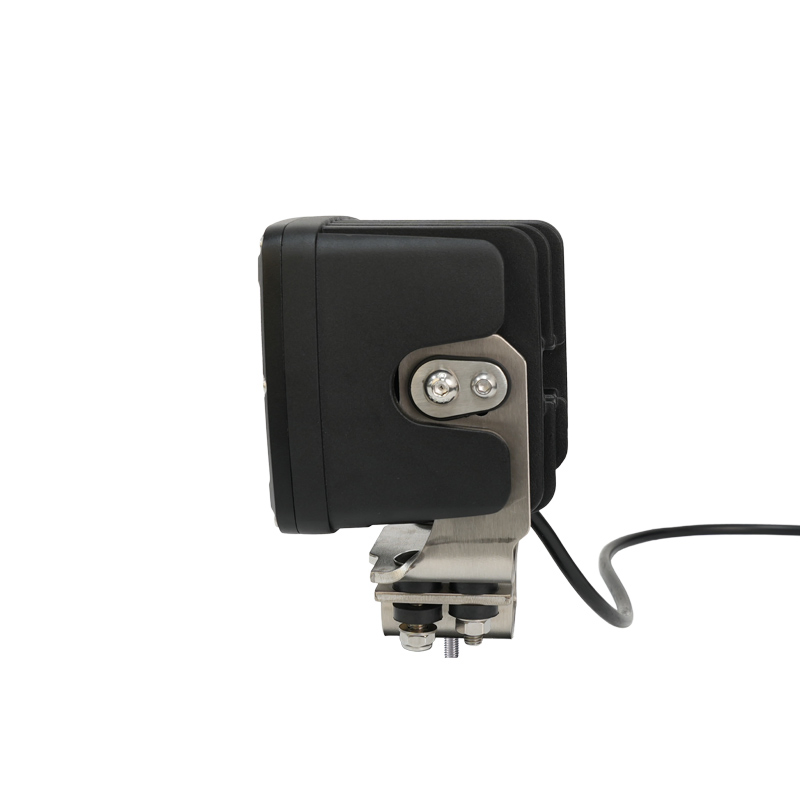 Square 6in 90W Flood LED Construction Work Light for Mining Heavy Duty Offroad