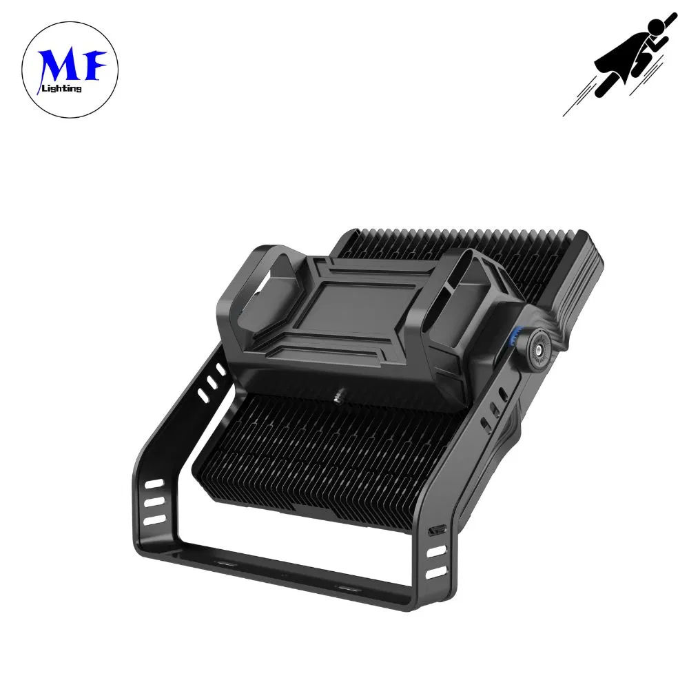 ETL RoHS IP66 Weatherproof Outdoor Lighting 400W 800W 1200W 1800W High Power High Mast LED Flood Light for Construction Site Temporary Work Area Port Harbor