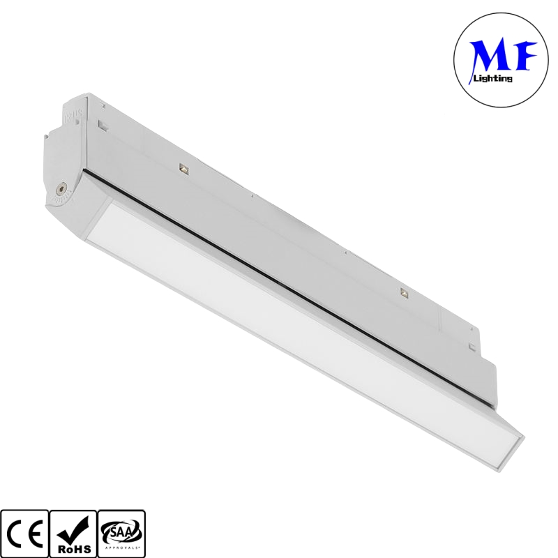 Factory Price 5W Smart Dimmable White Black CCT Tunable 3000K-6000K DC24V 48V Magnetic Flood Light for Offices Showrooms Specialty Stores Hotels Villas Clubs