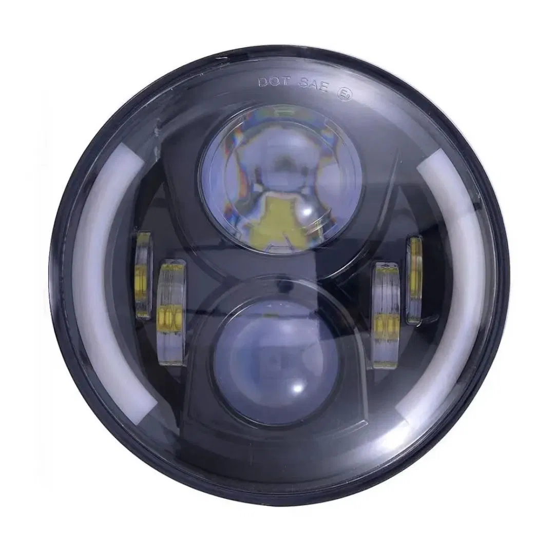 Headlight 7inch Round for Motorcycle Hornet High Low Beam LED Headlight