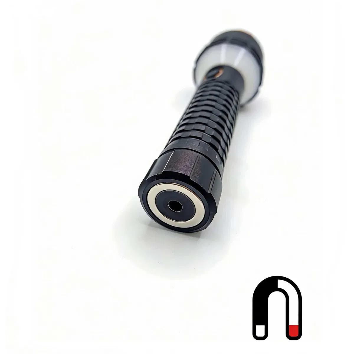Rechargeable 2800 Lumen Aluminum LED Flashlight Super Bright LED Torch with Magnet