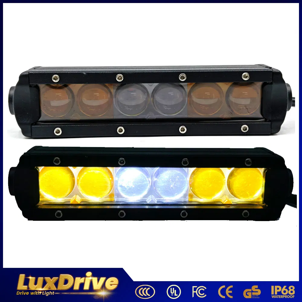 LED Light Bar 4D Single Row for ATV/UTV/SUV/Car LED Work Light Car Light Auto Lamp