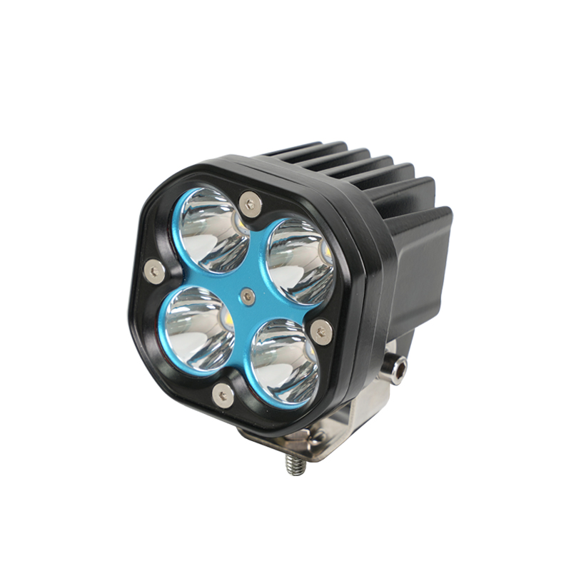 High Efficiency 40W 3inch Square Spot LED Auto Light for Offroad Truck Marine Mining