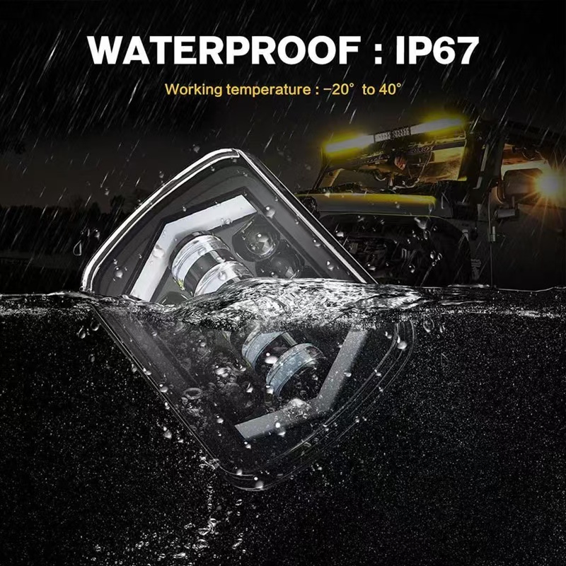 Vehicle Bumper Vehicle Driving Light LED Spot Work Light Pod for 4X4 Jeep off Road Universal