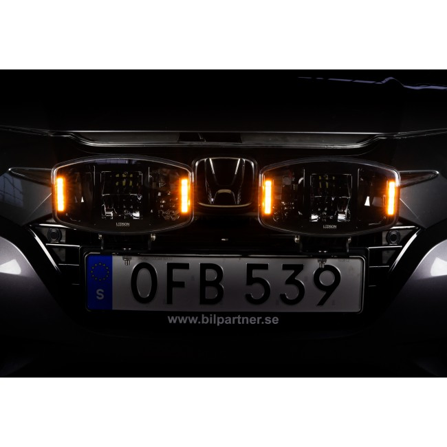 Brtled Dual-Color DRL off-Road Driving Light Round LED Work Light 9 Inch Square LED Driving White and Yellow Light for Truck