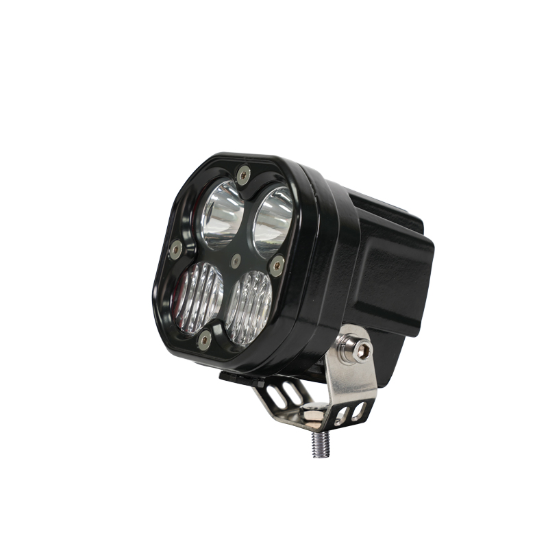 High Efficiency 40W 3inch Square Spot LED Auto Light for Offroad Truck Marine Mining