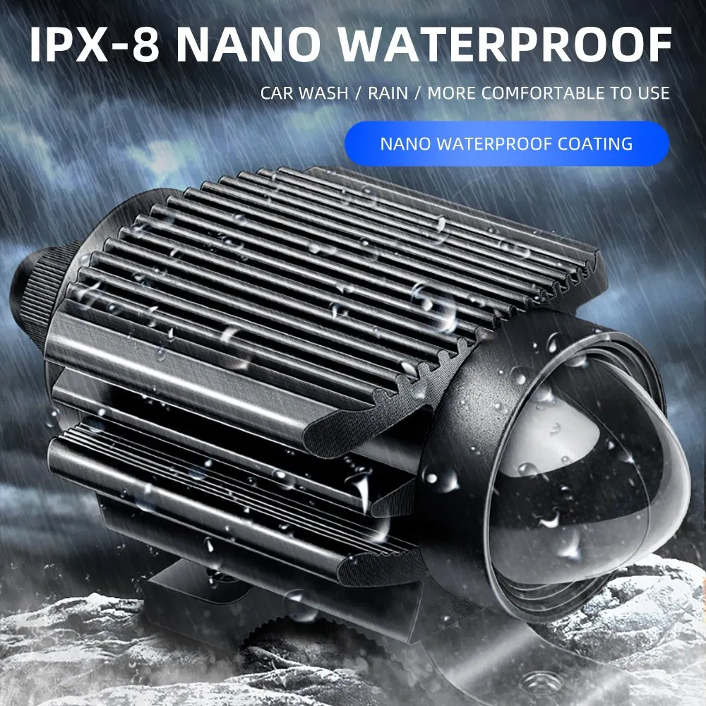 Alloy Electric Vehicle Motorbike Motorcycle Spotlight Fog Driving LED Lights